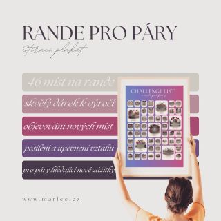 ✨ Přemýšlíte, jak oslavit další výročí nebo chcete zpestřit chvíle s vaší drahou polovičkou? Tento jedinečný plakát s...